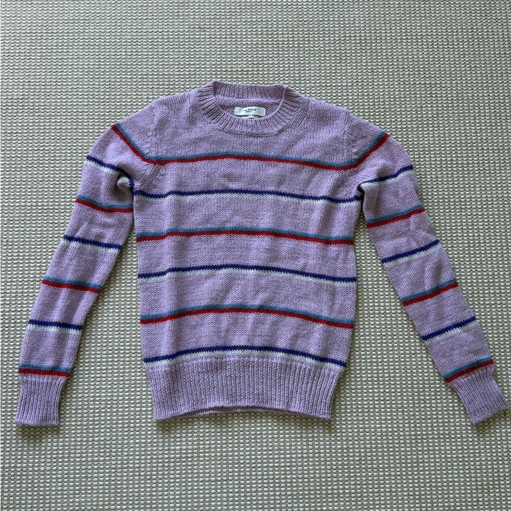 Striped Purple Sweater